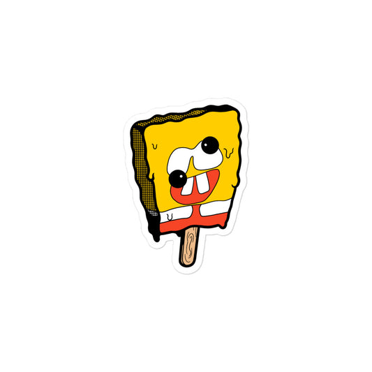 SpongeBob Popsicle Sticker
